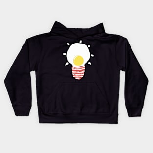 Breakfast Egg Idea Kids Hoodie